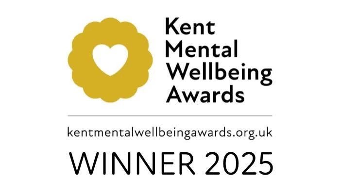 Kent Mental Wellbeing Awards winner 2025 logo