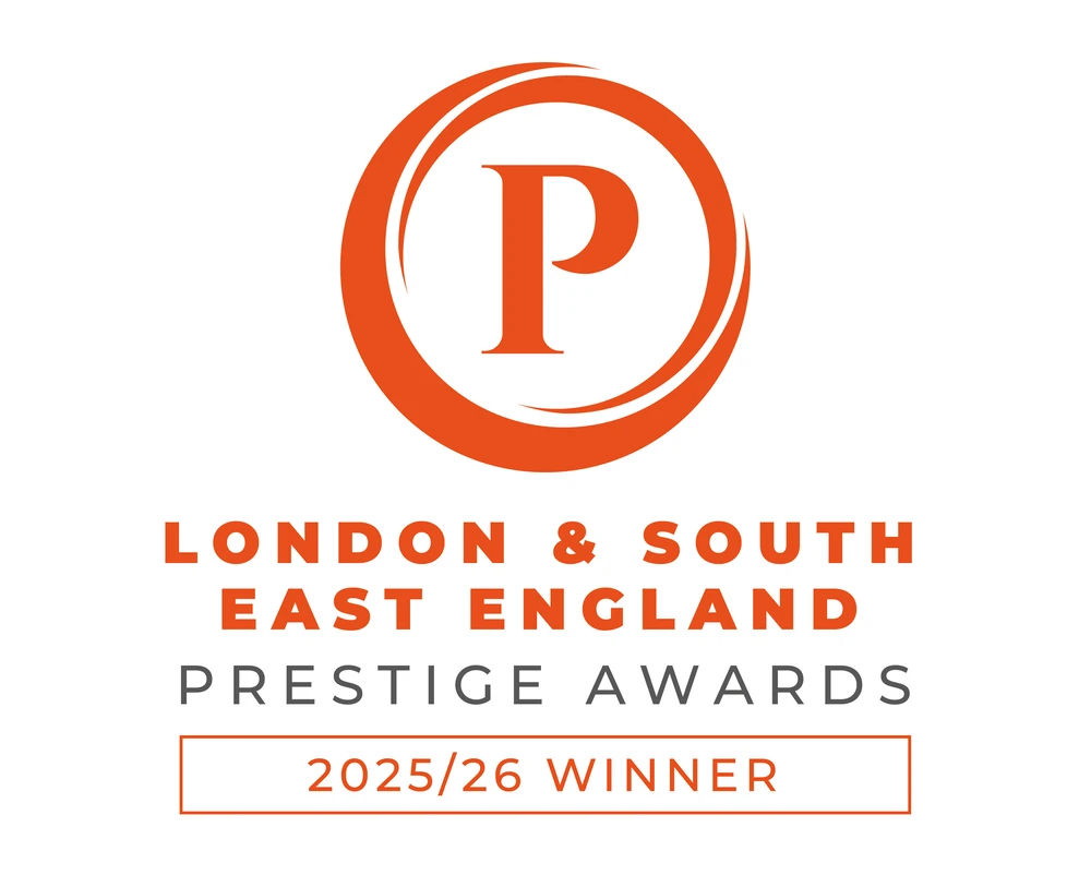 London and South East England Prestige Awards 2025 2026 winner logo