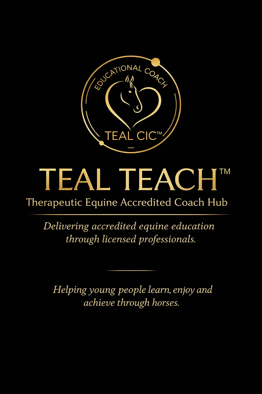 TEAL TEACH coach hub logo